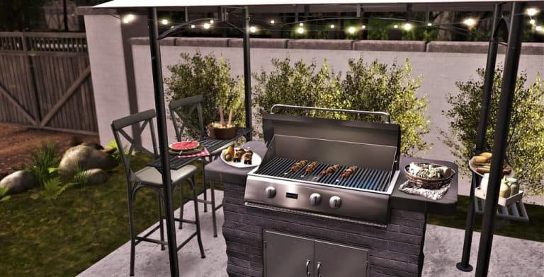 bbq grill outdoor kitchen