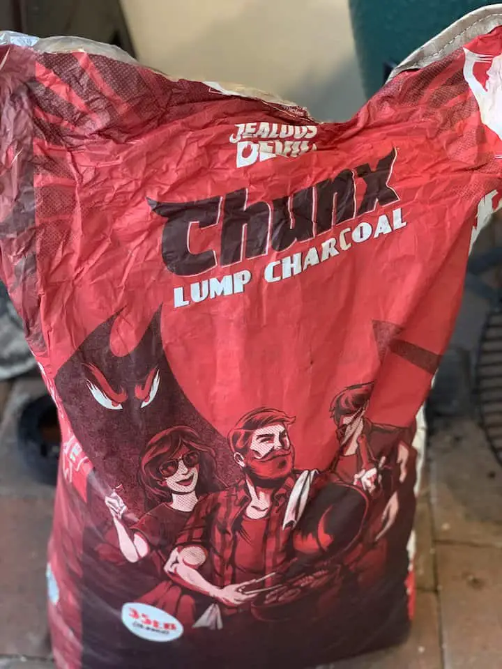 Testing Bag of Jealous Devil Lump charcoal