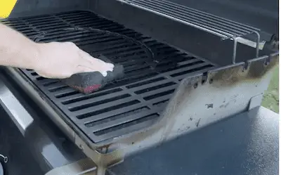 grill cleaning scrub