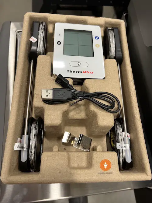 unboxing the ThermoPro Wireless Digital Thermometer